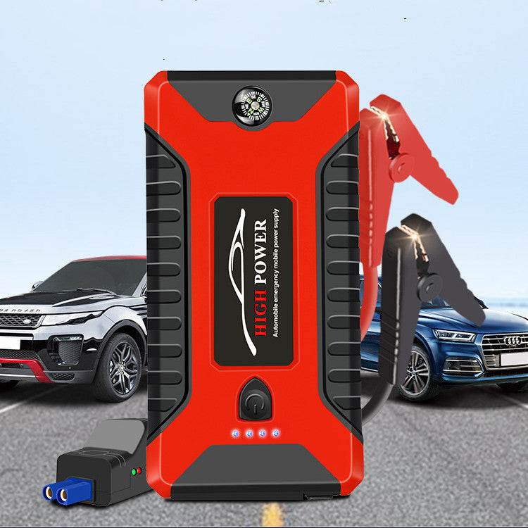 Vehicle Emergency Starting Power 12V Charging Strap SOS Lamp