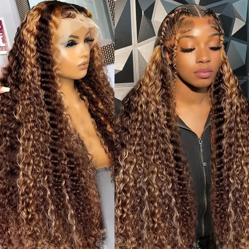 Women's Simple And Fashionable Lace And Curly Hair