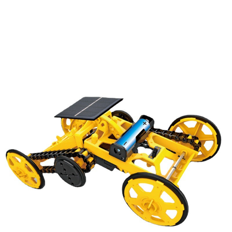 Assembled electric model car toy