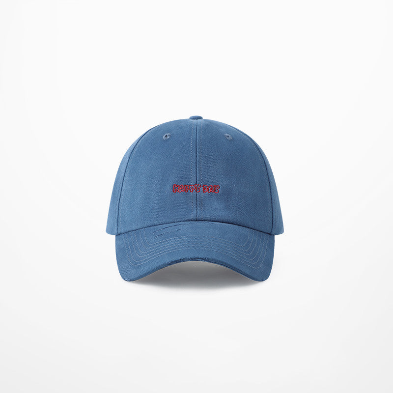 Casquette Rétro Polyvalente À Visière Courbe Printemps Et Été