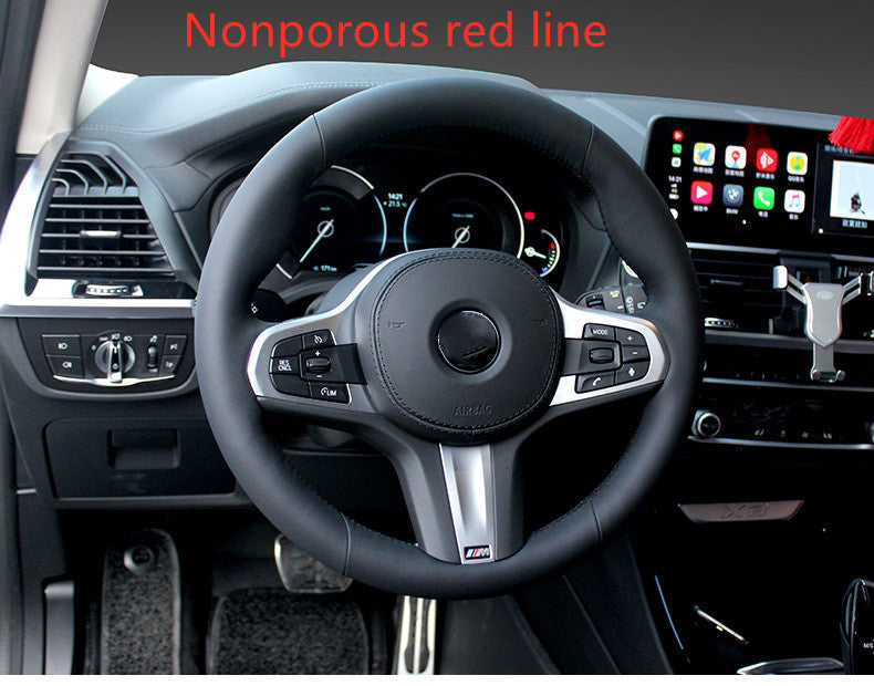 Fashion Personality Hand Sewn Steering Wheel Cover