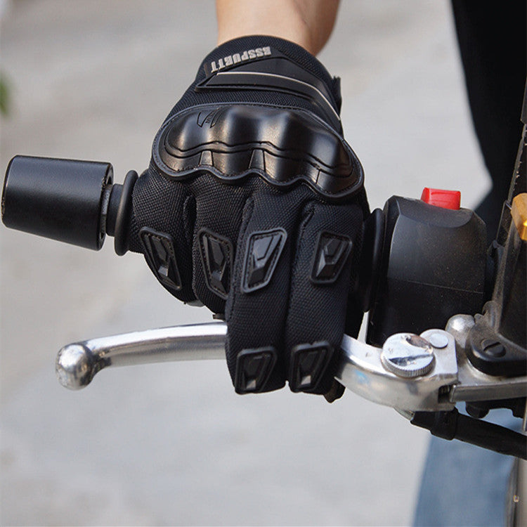 Gants de moto pour hommes résistants à l'usure, respirants et antidérapants