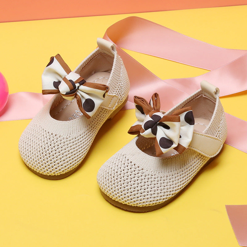 Chaussures en maille à semelle souple pour bébé