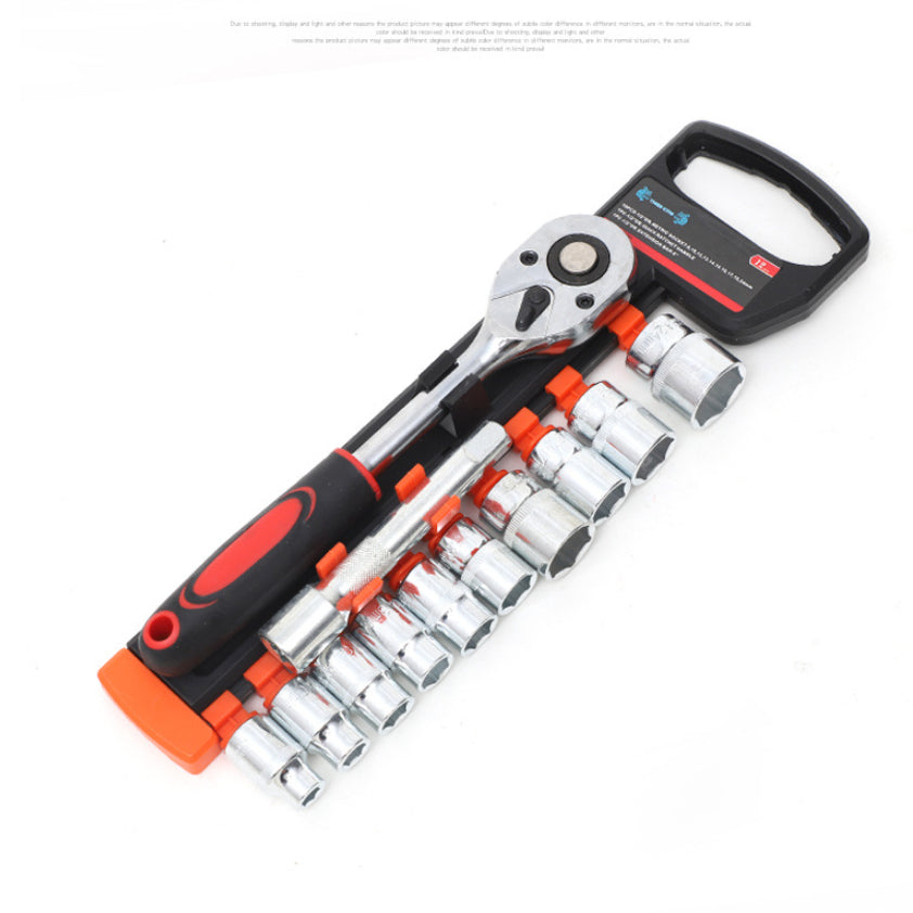 Jeu de clés à cliquet Douille Outils de réparation automobile Outils de réparation de machines