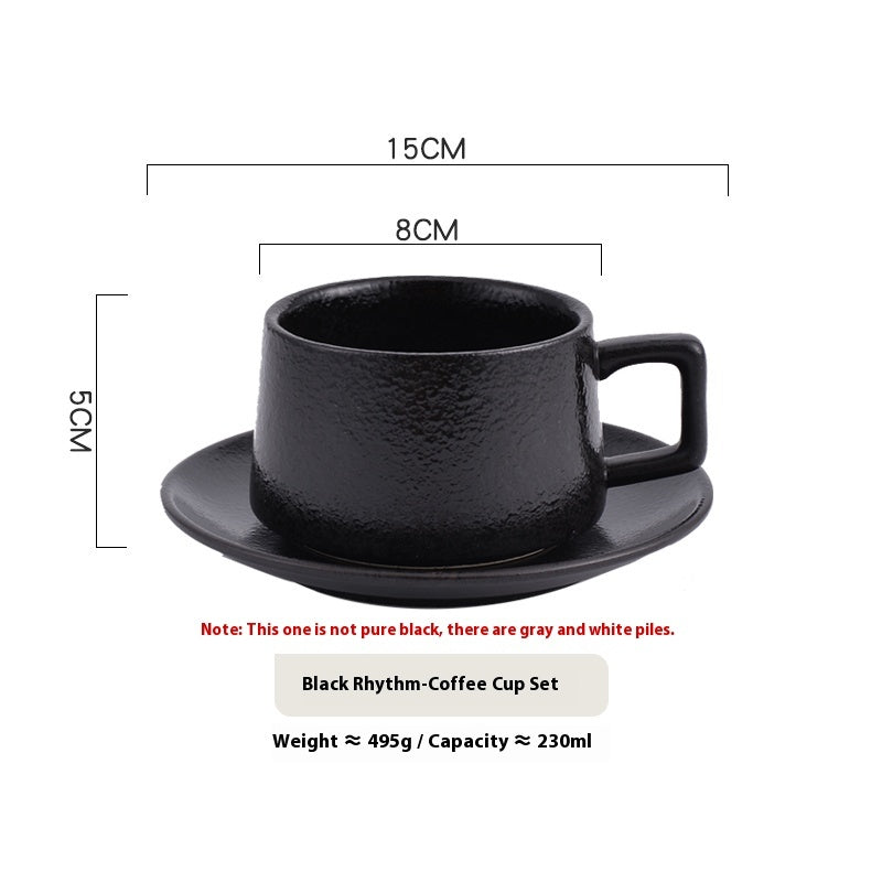 Ensemble Tasse et soucoupe en céramique pour le thé de l'après-midi