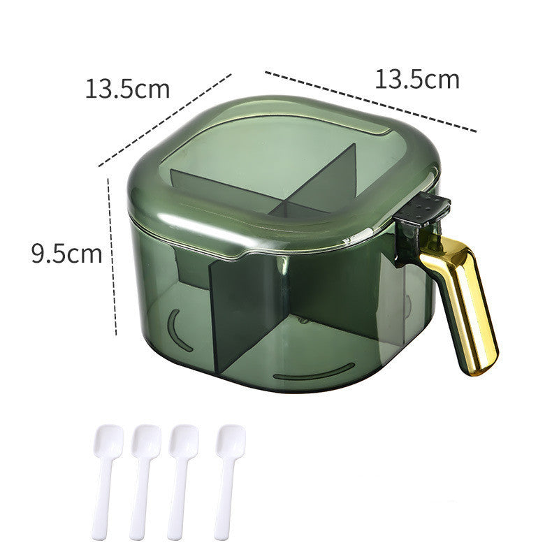Ensemble de pots à épices avec couvercle pour la maison