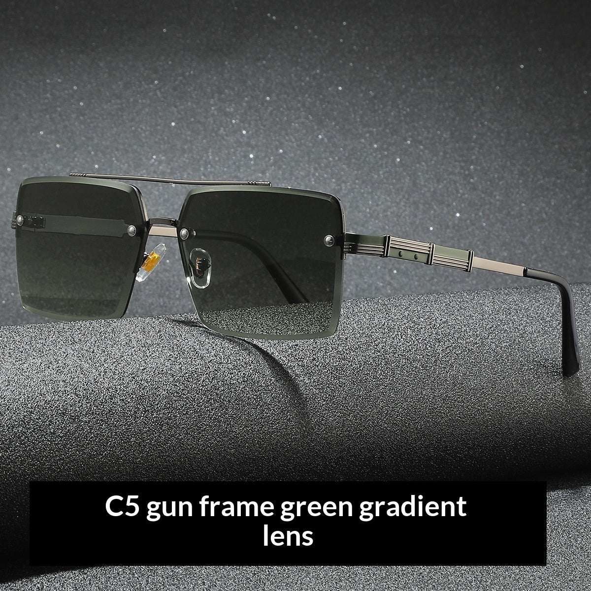 Lunettes de soleil de conduite polyvalentes vintage pour hommes