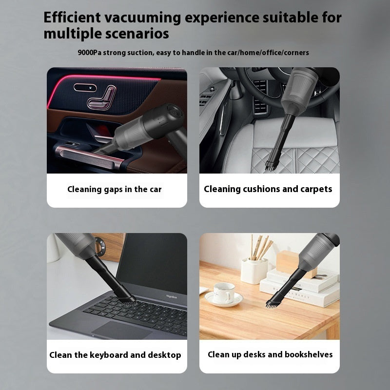 Nettoyeur de voiture sans fil portable et compact pour voiture
