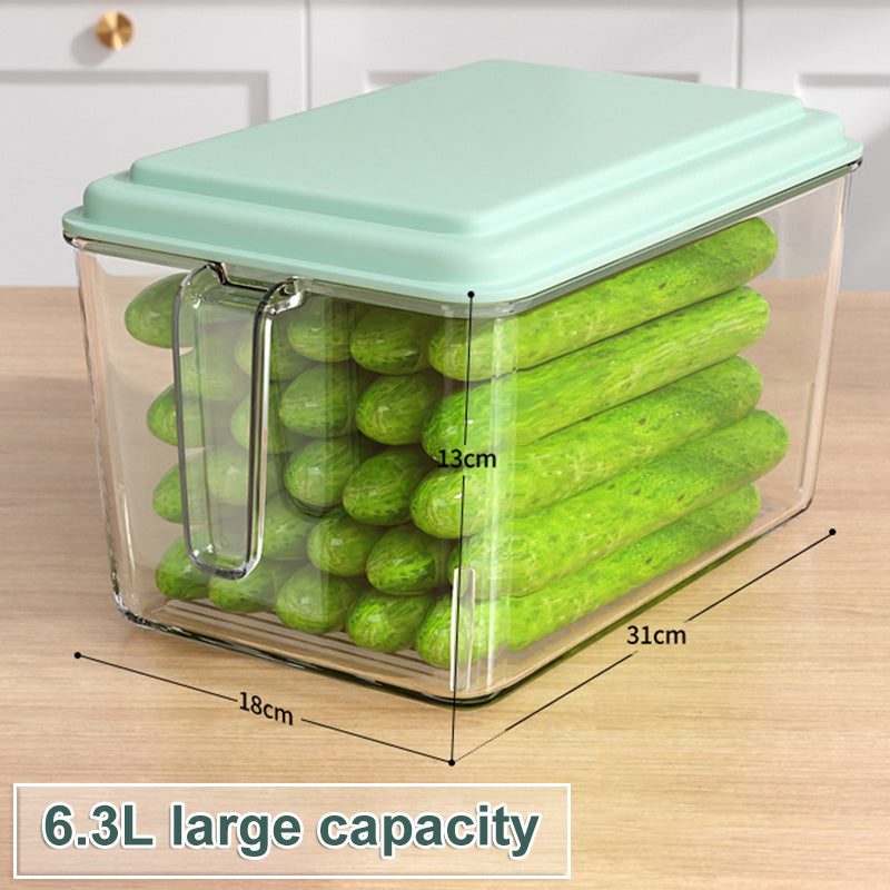 Boîte de conservation grand volume pour aliments et légumes du réfrigérateur de cuisine