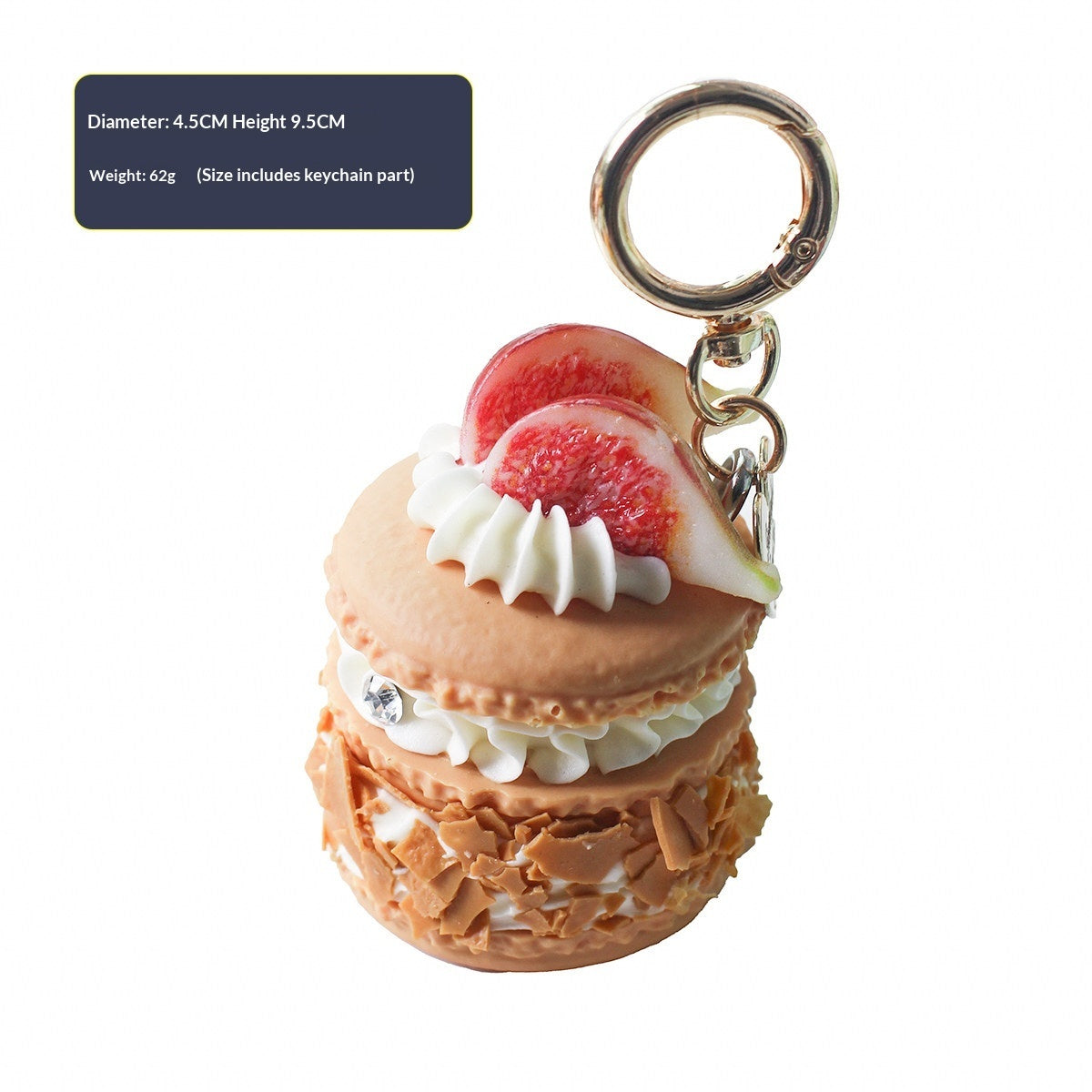 Girly Fruit Dessert Charm Authentic, Niche, And Minimalist Perfect For Besties As A Bag Pendant Or Keychain, Ideal As A Festive Gift