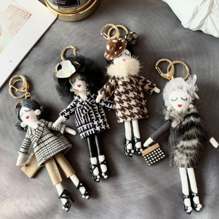 Girl Heart Doll Keychain Accessories