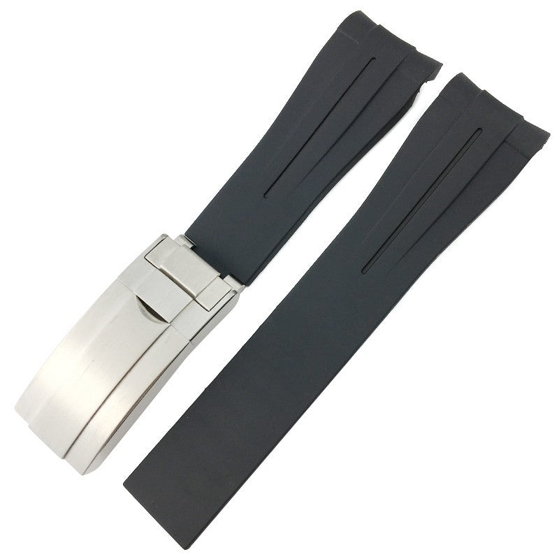 Bracelet de montre sport en caoutchouc de silicone