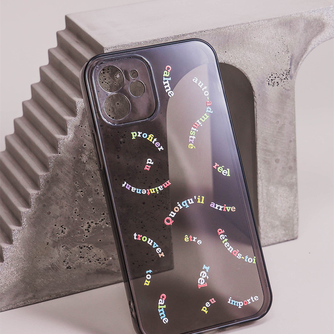 Coque de téléphone imprimée transparente tout compris