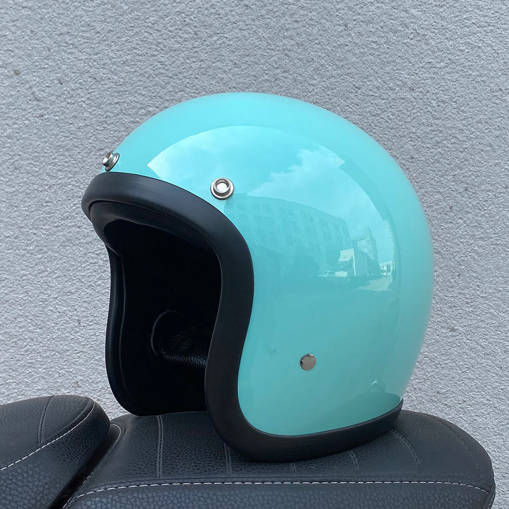Helmet Men's And Women's Retro FRP Motorcycle