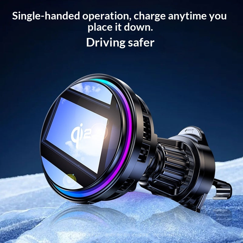 Chargeur magnétique sans fil de voiture 15W