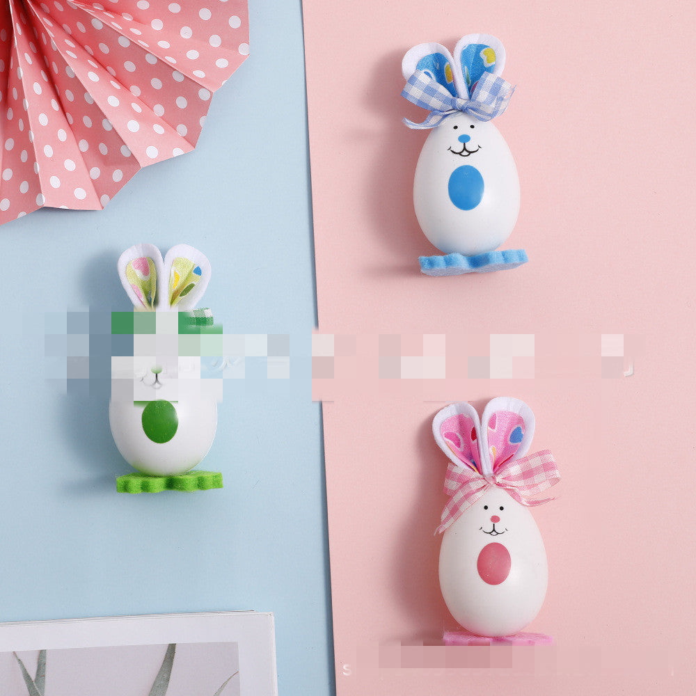 Lapin de Pâques Décoration de Pâques Cadeau en forme de lapin Ornements de décoration pour la maison
