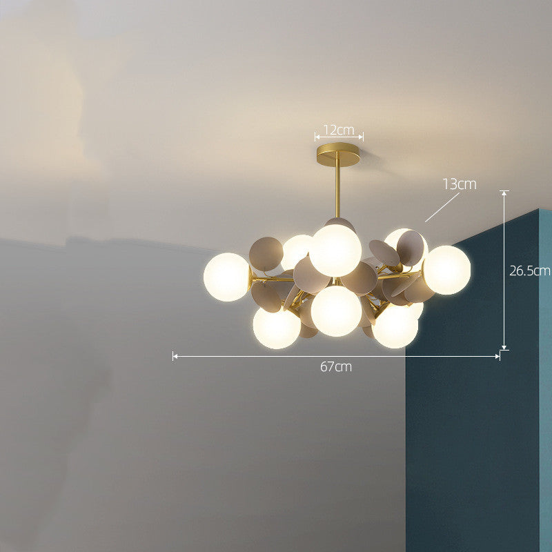 Lustre Nordique Moderne Minimaliste pour Salon et Chambre