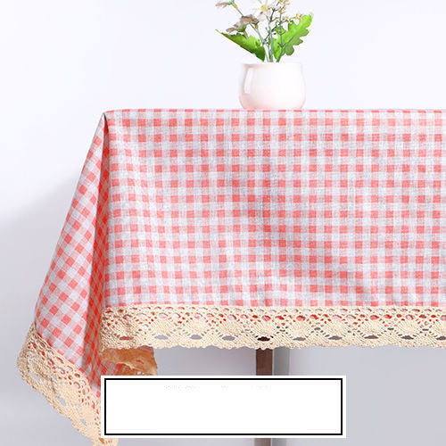 Tissu de nappe en coton et lin pour bureau d'étudiant