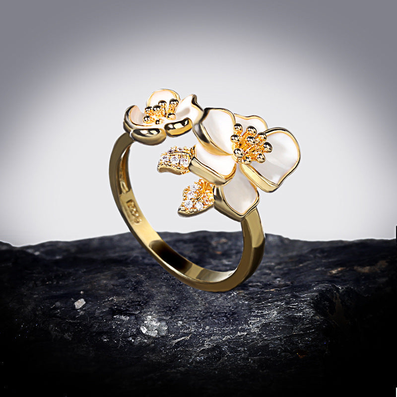 Women's All Match Fashion Small Daisy Ring