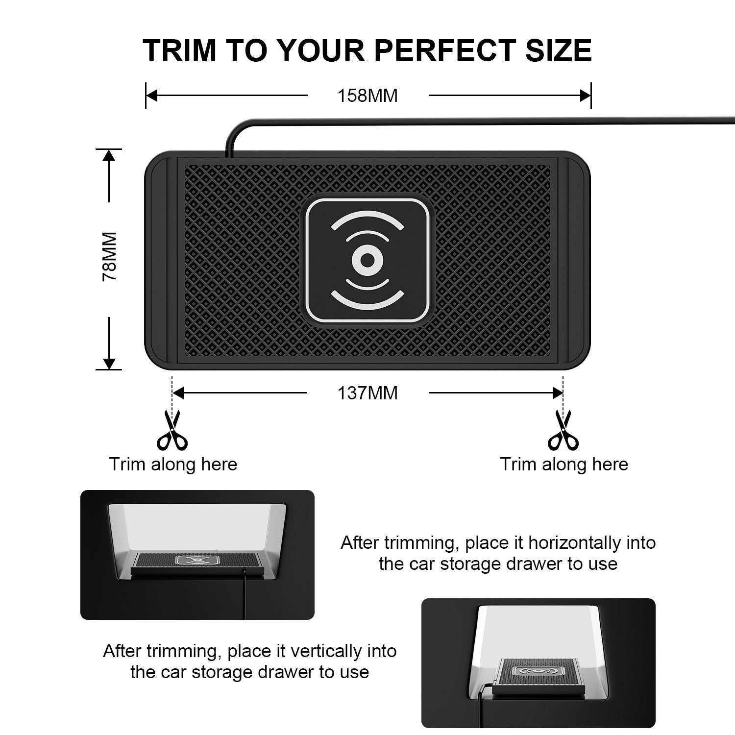 Car Mounted Wireless Charger Modification Increase