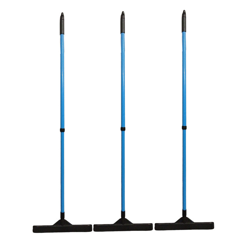 Double-section Retractable Rubber Pet Cleaning Hair Removal Broom