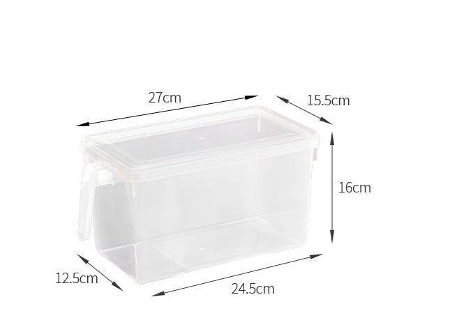 Boîte de Rangement Multicéréales Réfrigérateur Portable avec Poignée