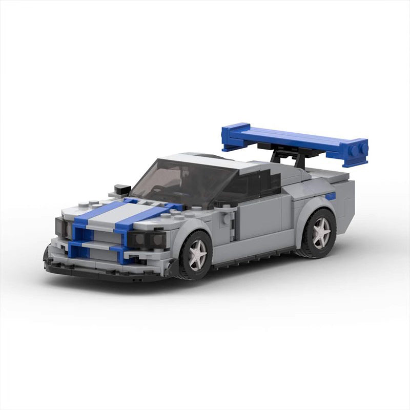 MOC-138041 Skyline R34 Children's Puzzle Building Blocks Toy