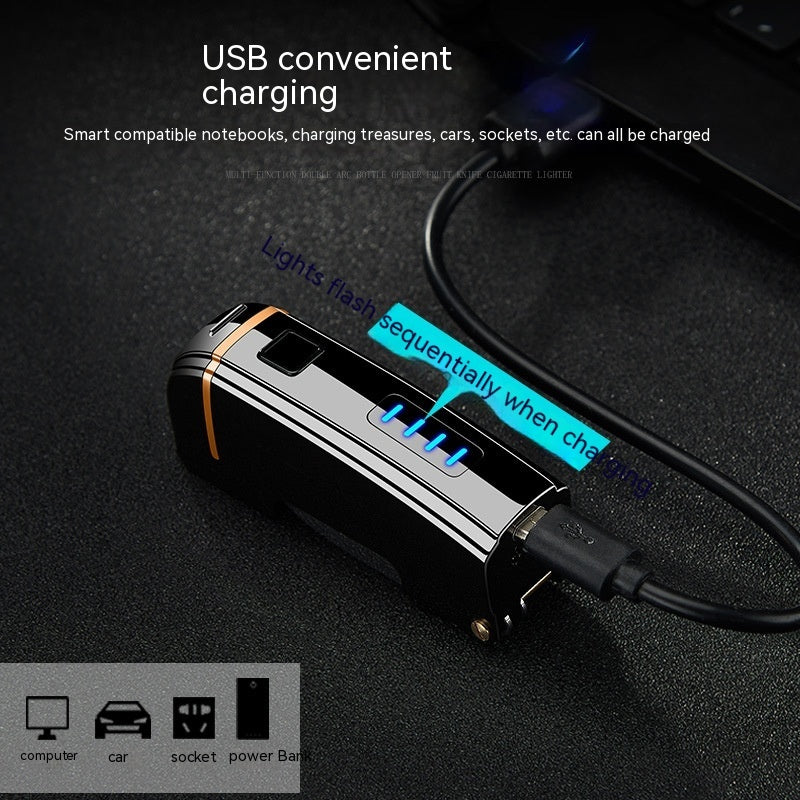 Metal Multifunctional Induction Charging Lighter