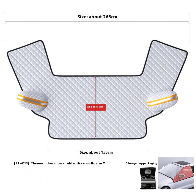 Housse de protection solaire anti-poussière pour voiture