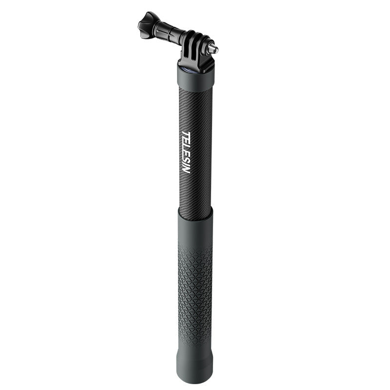 Perche à selfie en fibre de carbone Fit GoPro12 M, tige d'extension d'accessoires pour caméra panoramique Insta360