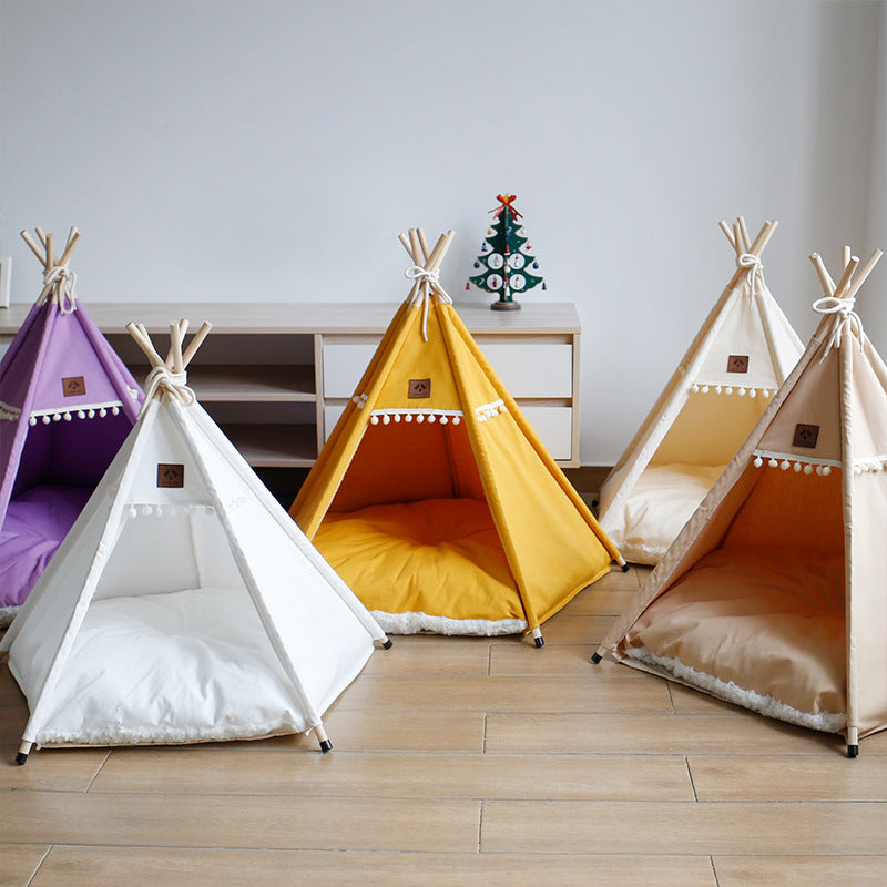 Upgraded Version Four Seasons Pet Cat Dog Tent