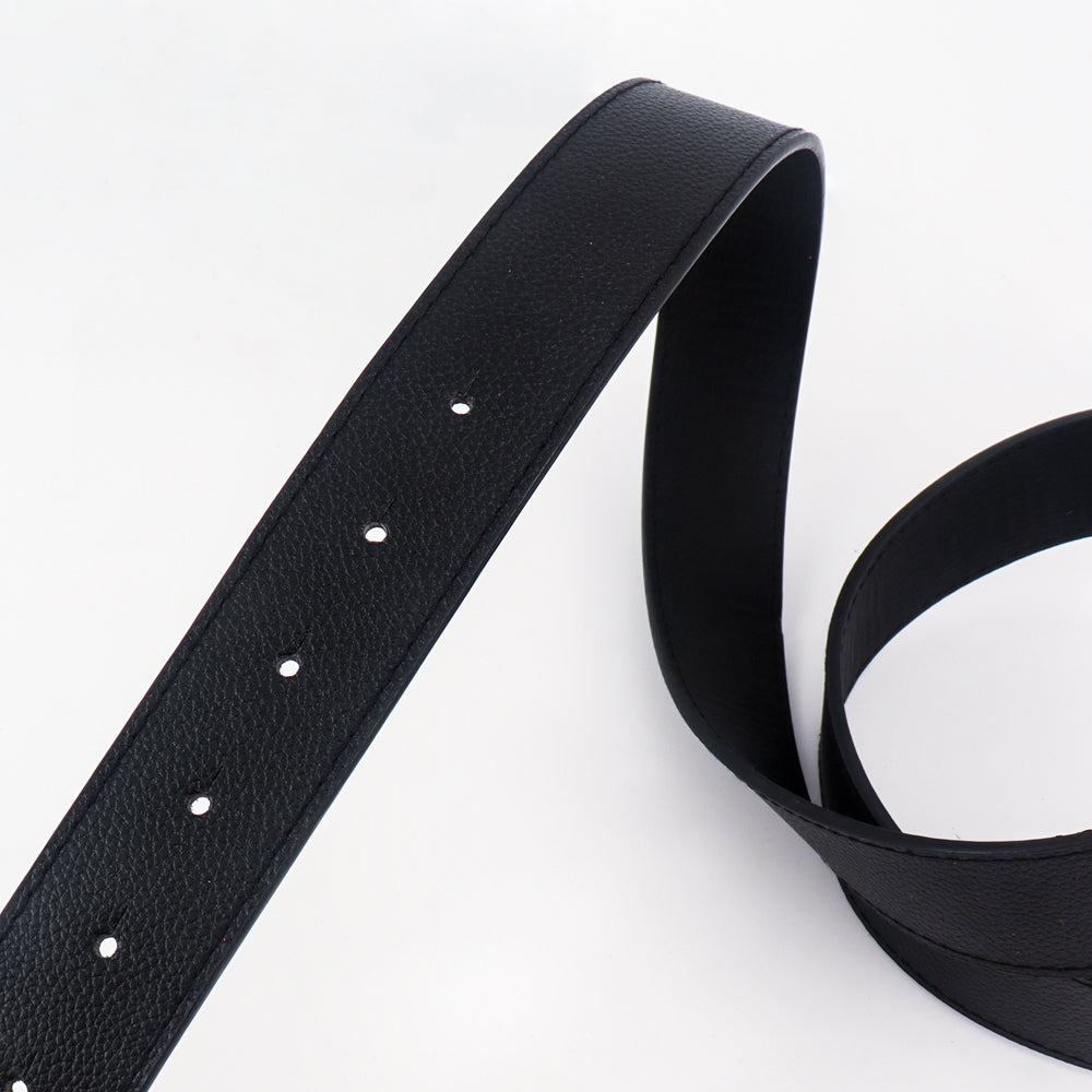 Ceinture Femme Noire Amour Incrusté Strass Boucle Dorée Ceinture Tendance Cent Jeans Jupe Manteau Assortis