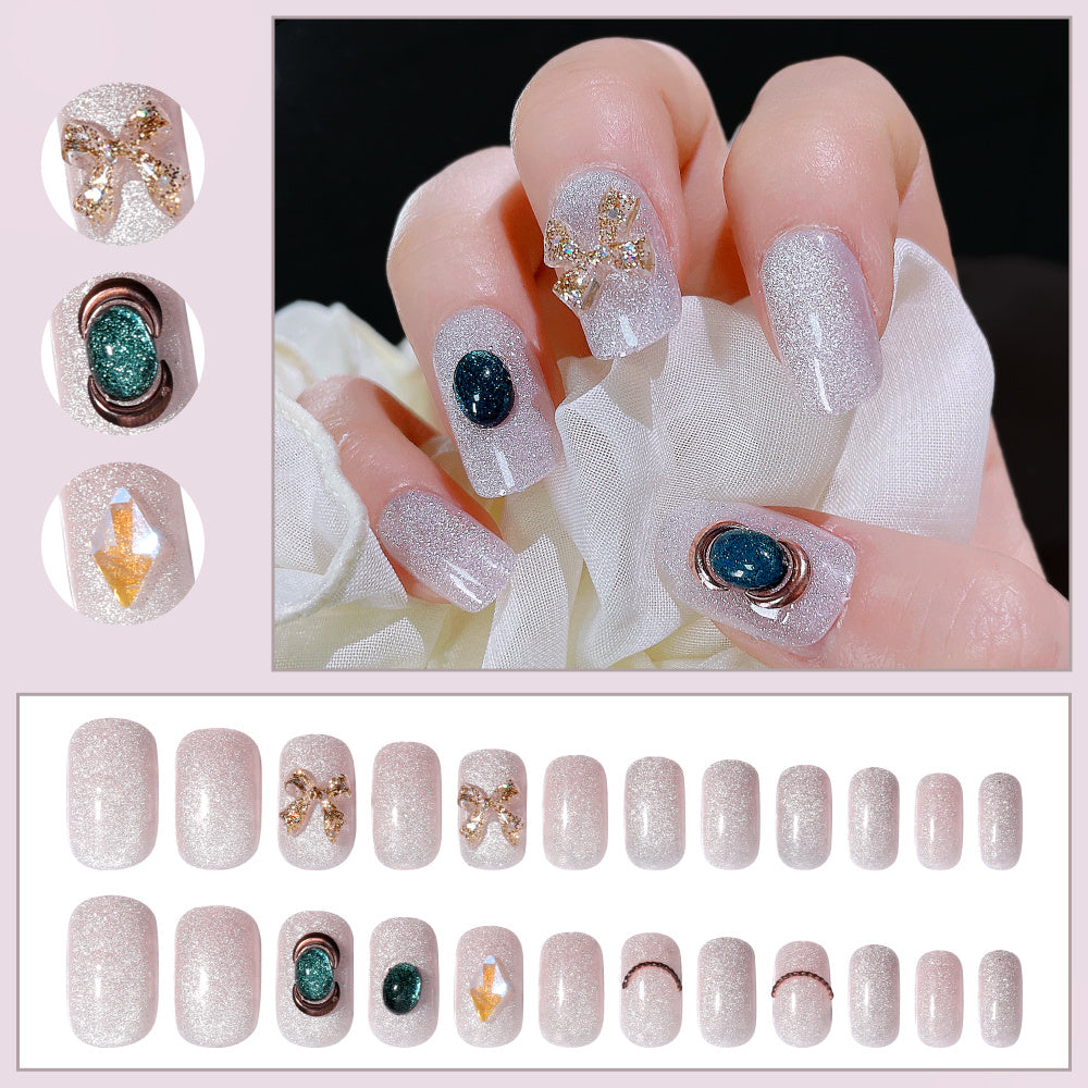 Faux Ongles à Coller Motif Mains