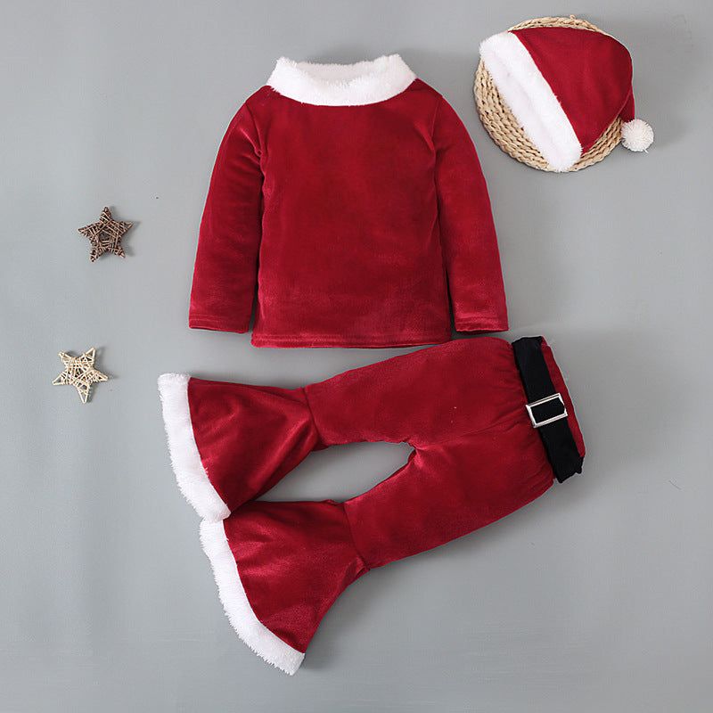 Children's Christmas Long-sleeved Top