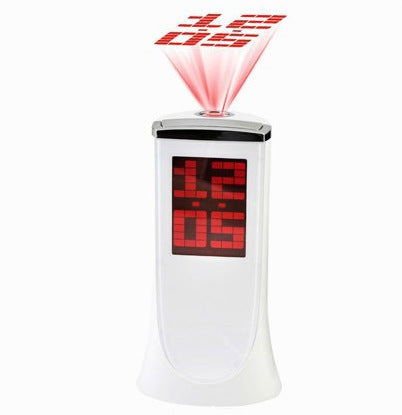 Three Groups Of Alarm Mute Time Projection Electronic Alarm Clock Creative