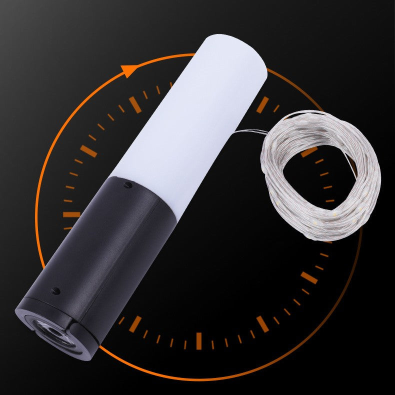 Lumière de camping d'extérieur rechargeable multifonction à très longue autonomie
