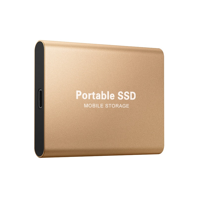 Mini Disque SSD Mobile 2 To Type-C 3.1 Boîtier Métallique