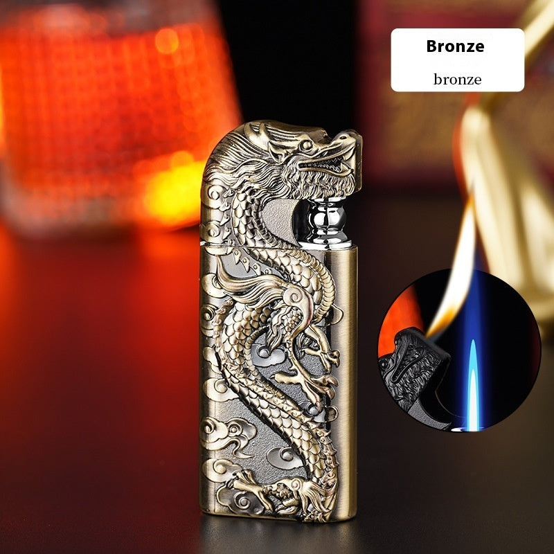 Fashion Three-dimensional Relief Dragon Lighter