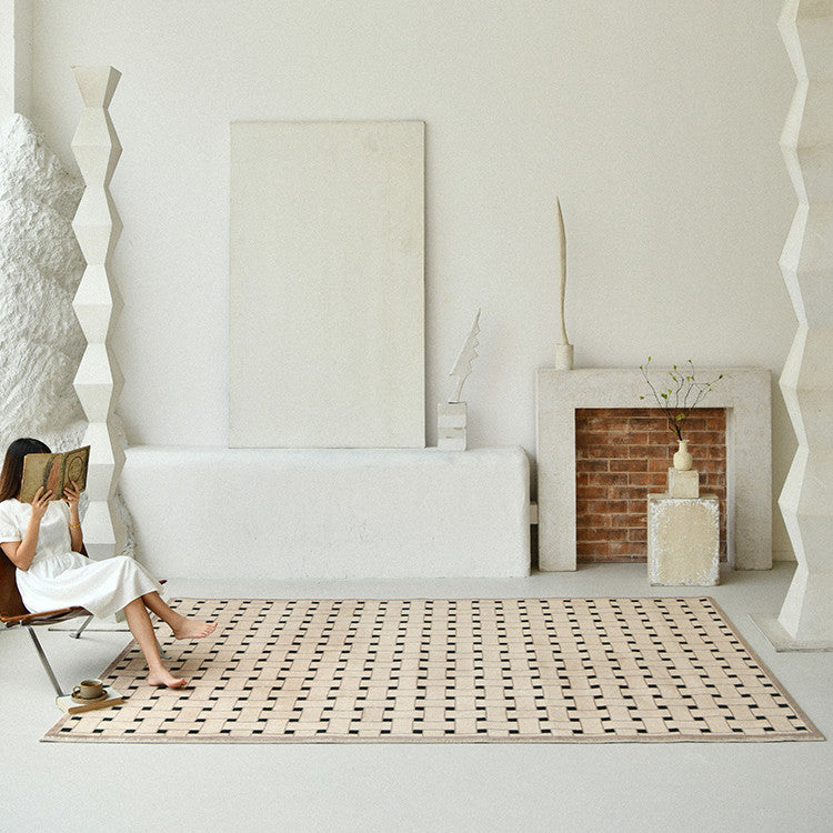 Tapis Moderne Imprimé Français Salon Chambre