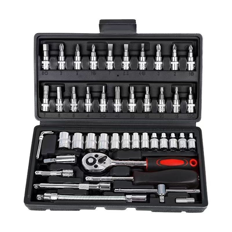 Jeu de clés à cliquet pour réparation d'outils ménagers