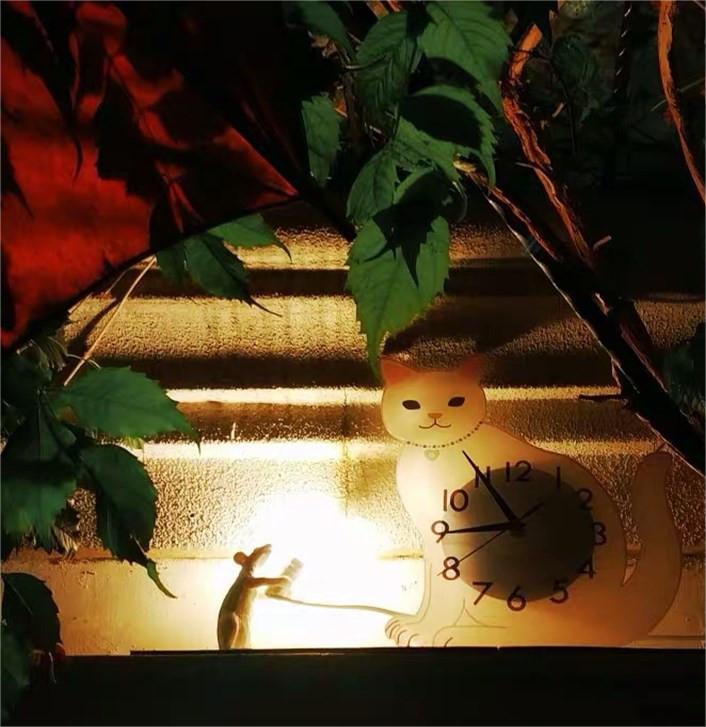 Lampe de Table Creative Nordique en Résine Souris Lumières LED Veilleuse Mini Lampes de Bureau Rat