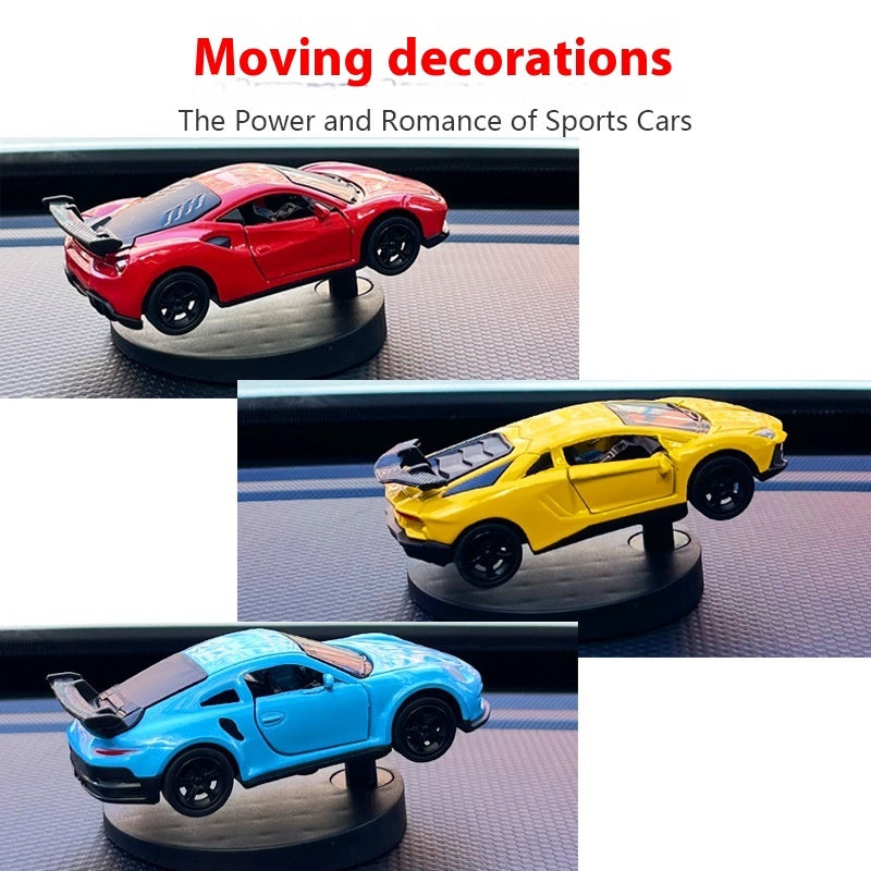 Décorations de voiture de course Car Drift en métal