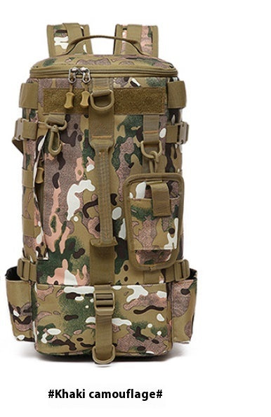 Sac à dos de randonnée multifonctionnel en tissu Oxford imperméable pour la pêche et la gym
