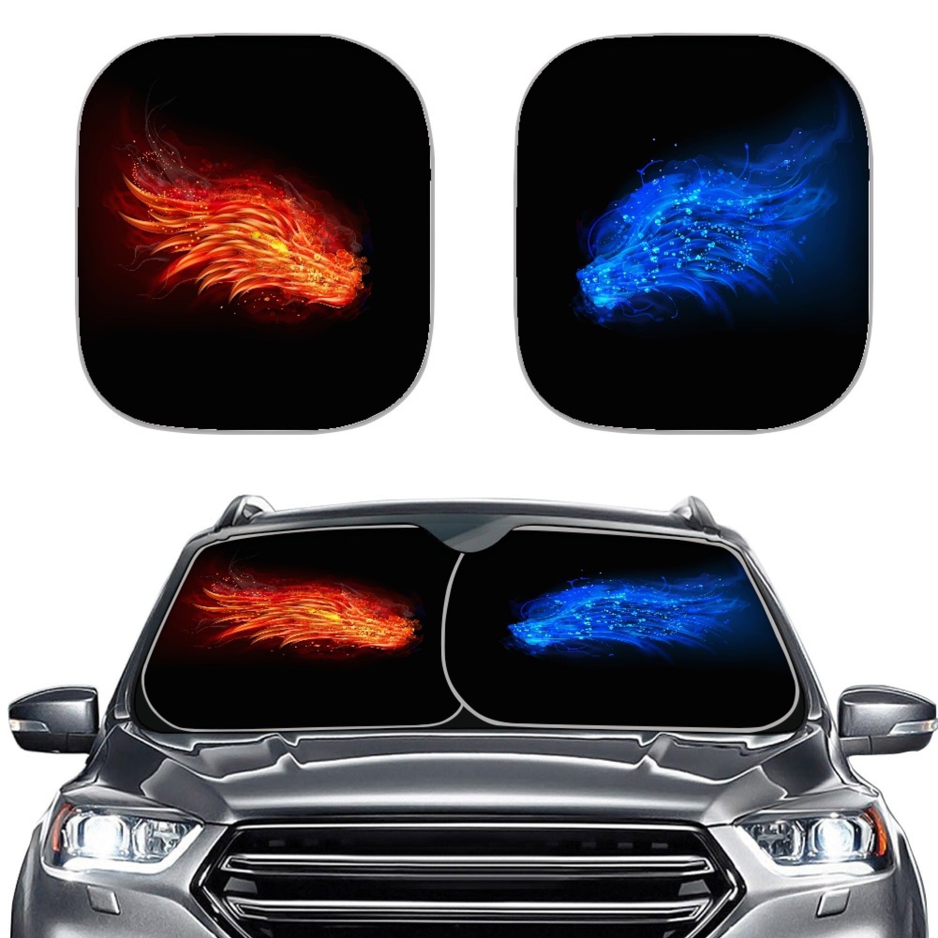 Pare-soleil de voiture protection solaire et isolation thermique