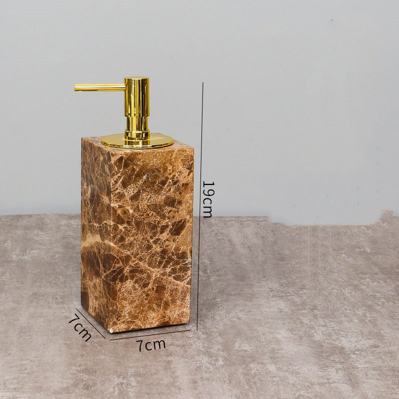 Marble Wash Set Bathroom Brushing Cup European Style Hotel Luxury Products