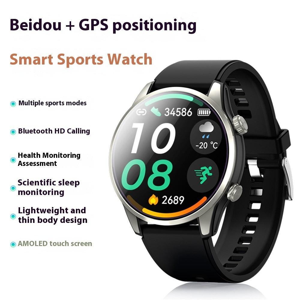 Intelligent Dual-frequency Positioning Outdoor Sports Watch