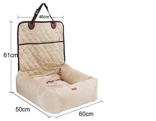 Tapis de voiture multifonctionnel pour animaux de compagnie Panier de voiture pour animaux de compagnie