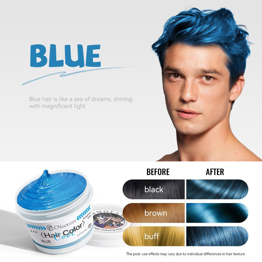 Styling Pomade Color Hair Clay Version anglaise