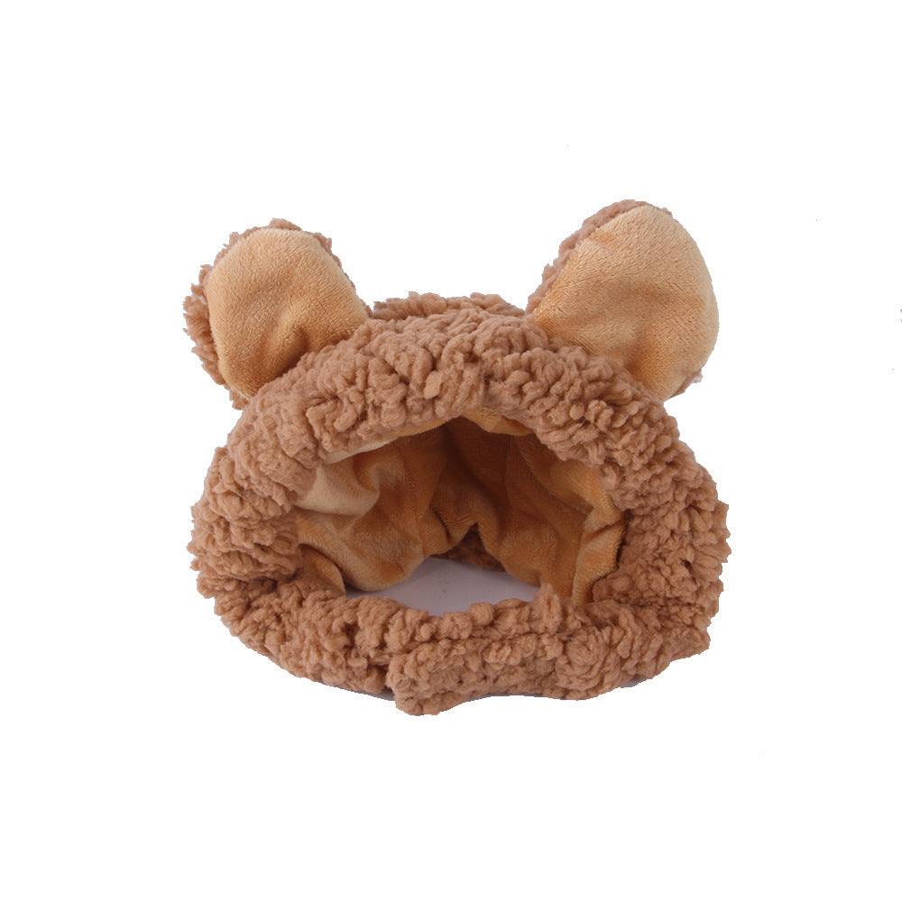 Chapeau de compagnie pour cheveux bouclés, chat, déguisement amusant, produits pour animaux de compagnie