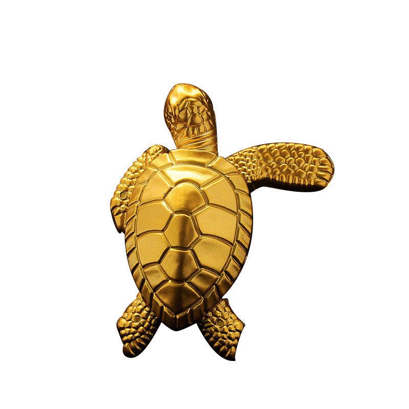 Golden Turtle Inflatable Lighter Creative Shape